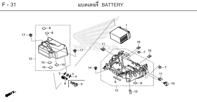 F-31 BATTERY