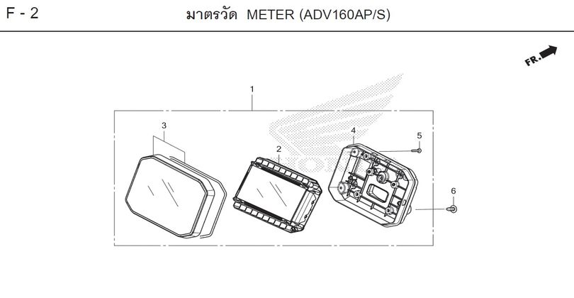 F-2 METER (ADV160AP/S)