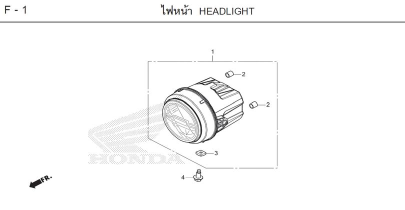 F-1 HEADLIGHT