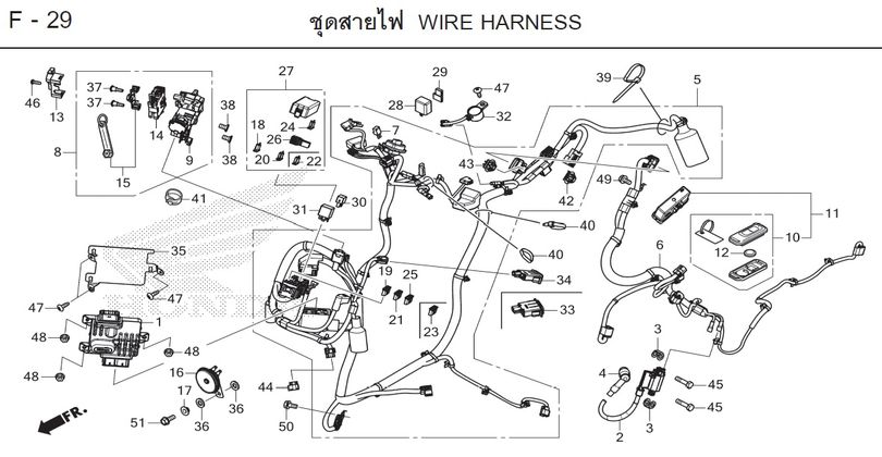F-29 WIRE HARNESS