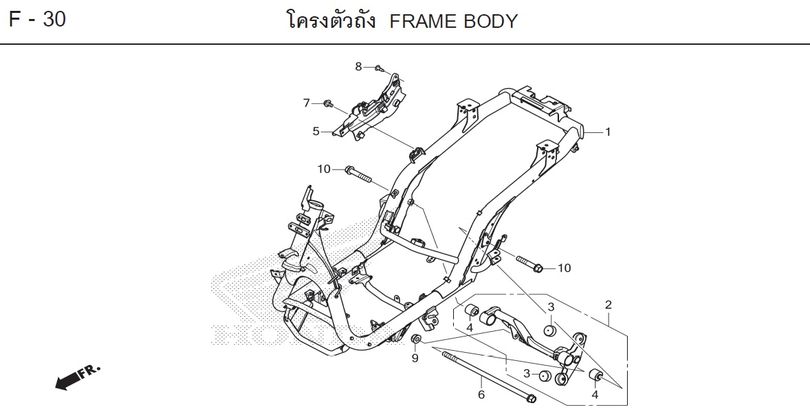 F-30 FRAME BODY