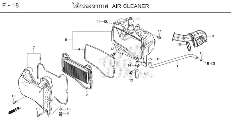 F-18 AIR CLEANER