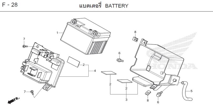 F-28 BATTERY