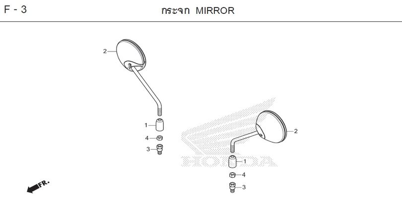 F-3 MIRROR