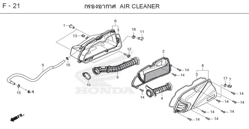 F-21 AIR CLEANER