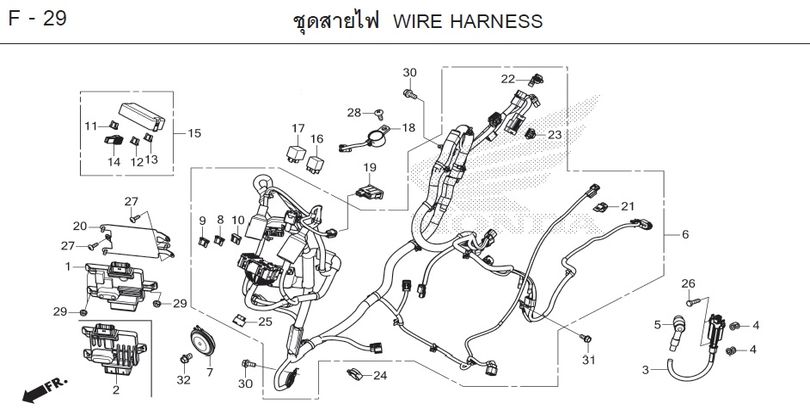 F-29 WIRE HARNESS