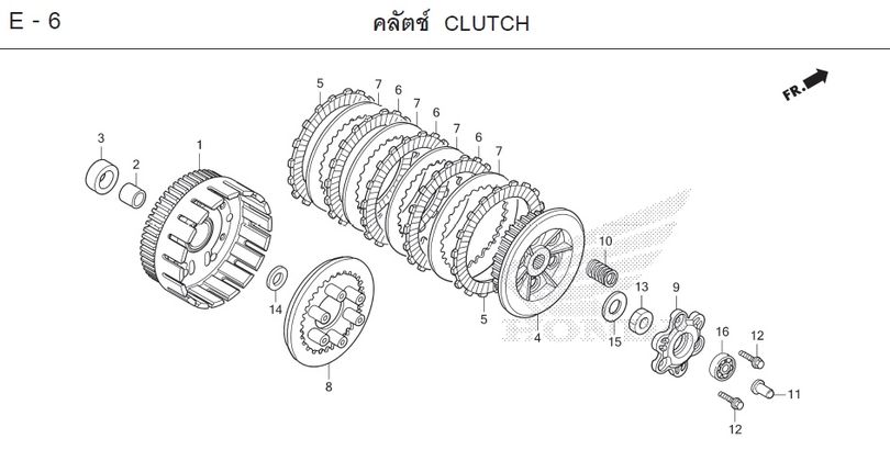 E-6 CLUTCH