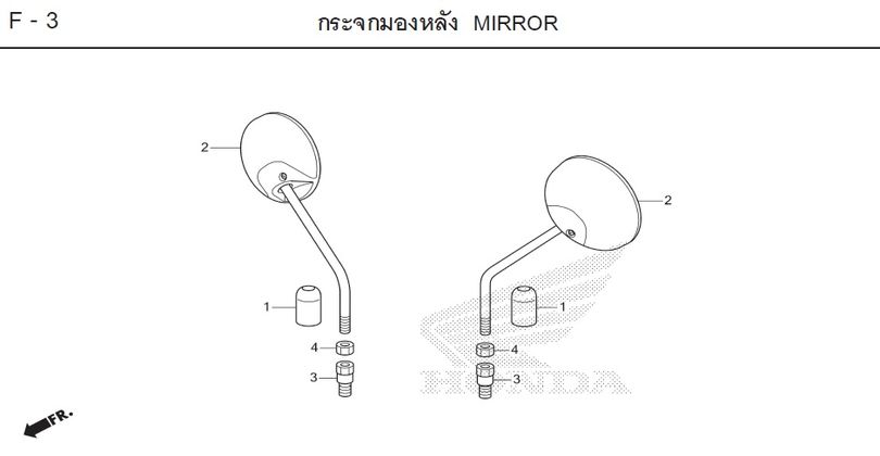 F-3 MIRROR