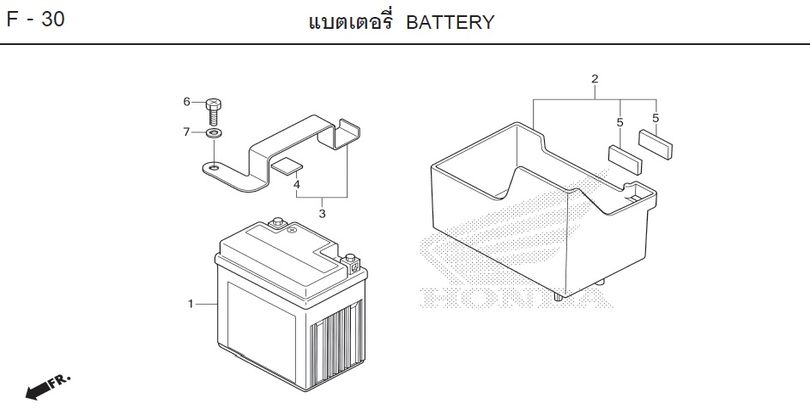F-30 BATTERY
