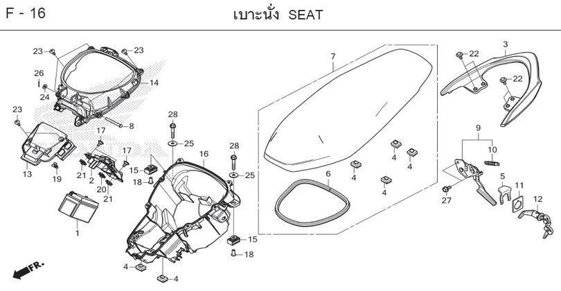 F-16 SEAT
