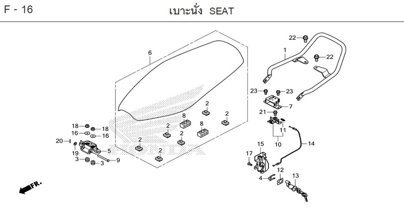 F-16 SEAT
