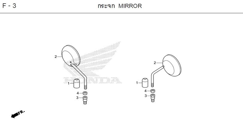 F-3 MIRROR