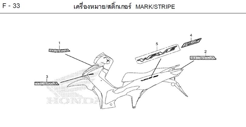 F-33 MARK/STRIPE