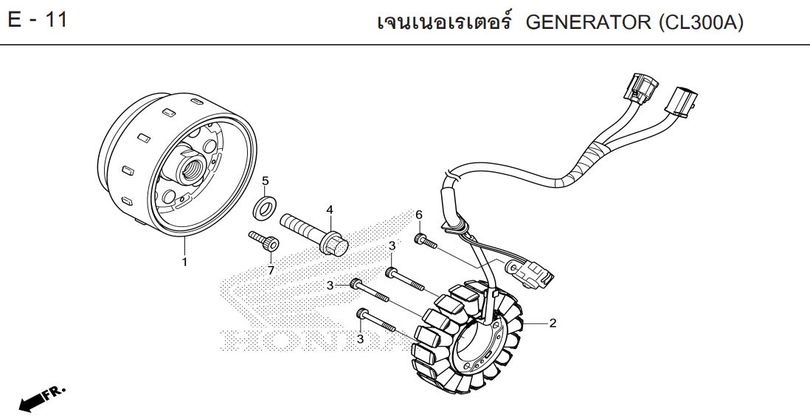E-11 GENERATOR (CL300A)