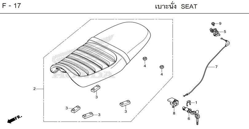 F-17 SEAT