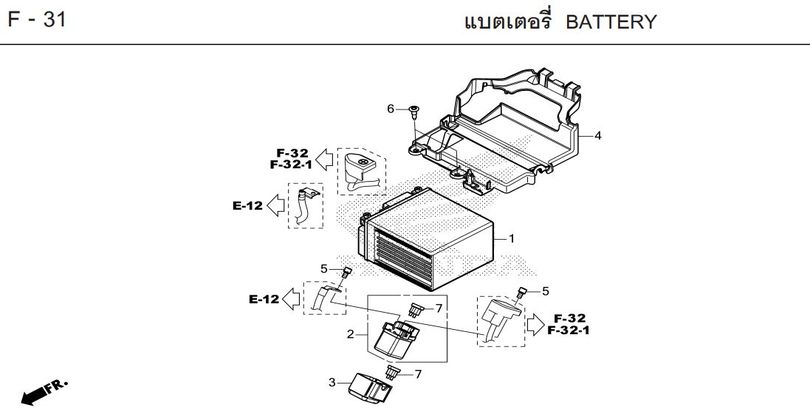 F-31 BATTERY