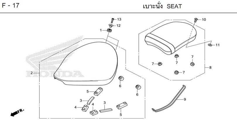F-17 SEAT