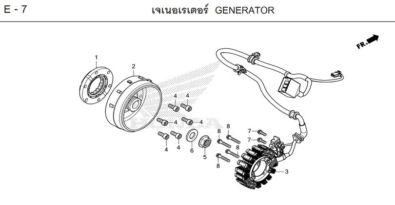 E-7 GENERATOR