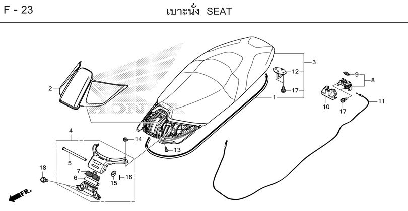 F-23 SEAT