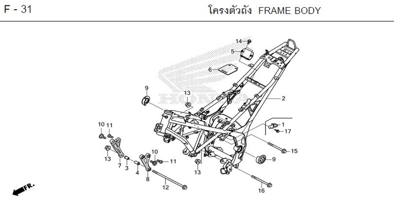 F-31 FRAME BODY