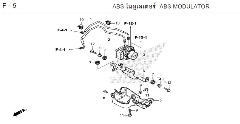 F-5 ABS ABS MODULATOR