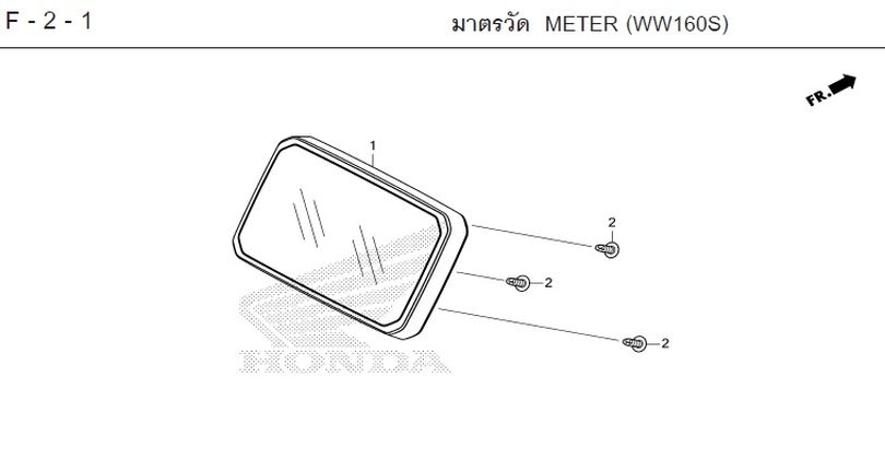F-2-1 2-1 METER (WW160S)