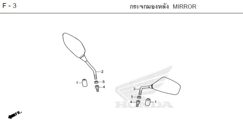 F-3 MIRROR