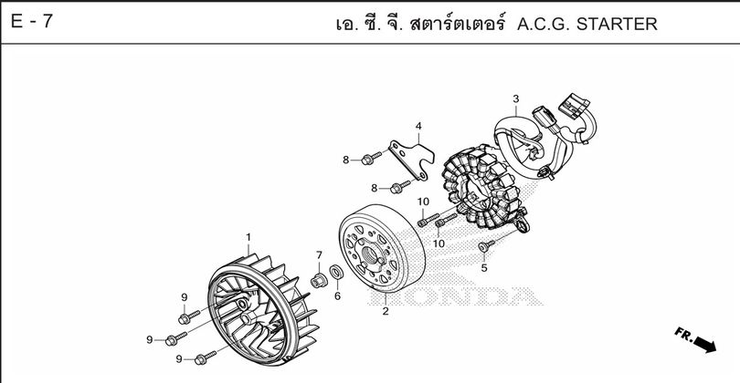 E-7 G. A.C.G. STARTER