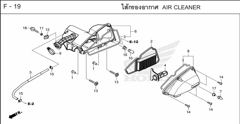 F-19 AIR CLEANER