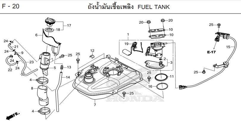 F-20 FUEL TANK