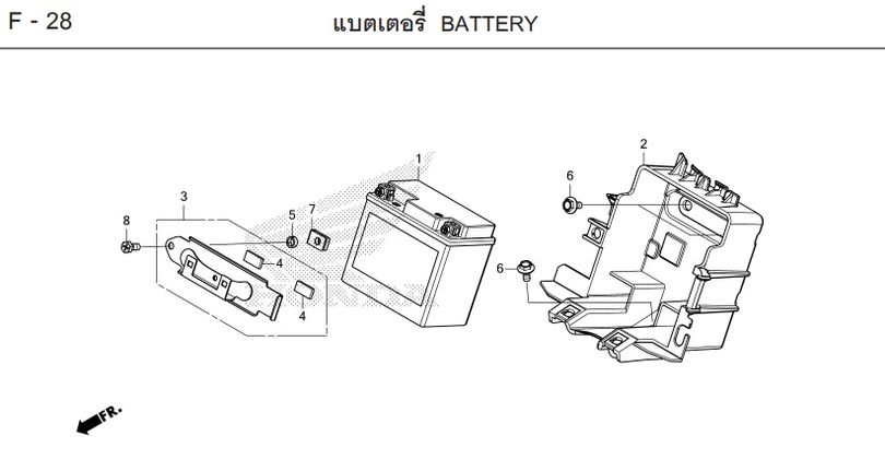 F-28 BATTERY