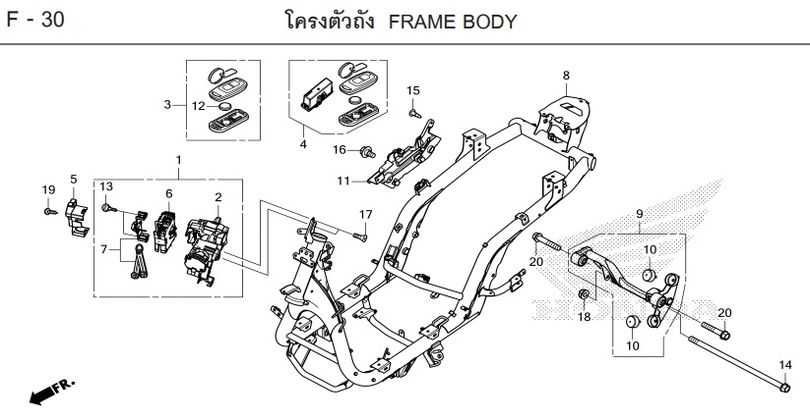 F-30 FRAME BODY