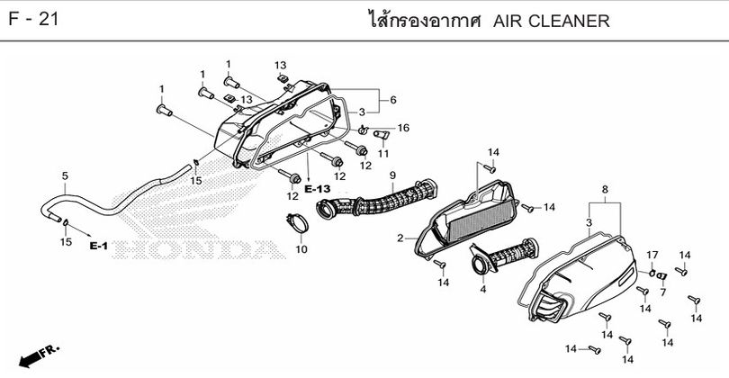 F-21 AIR CLEANER