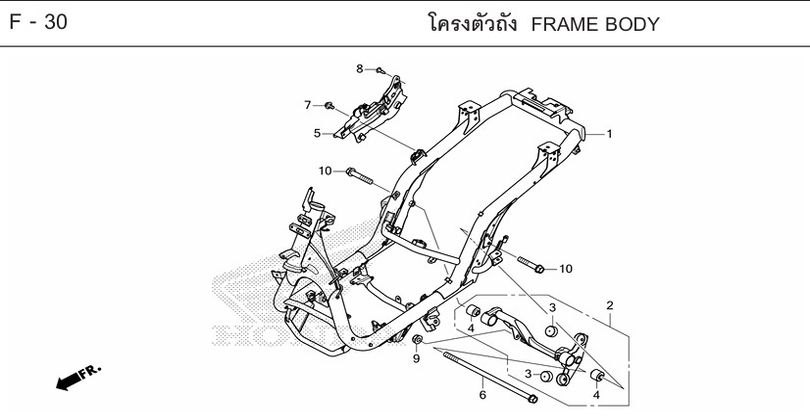 F-30 FRAME BODY