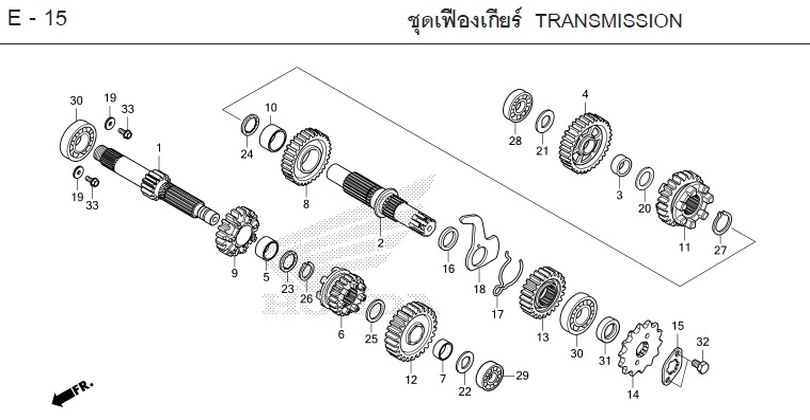 E-15 TRANSMISSION