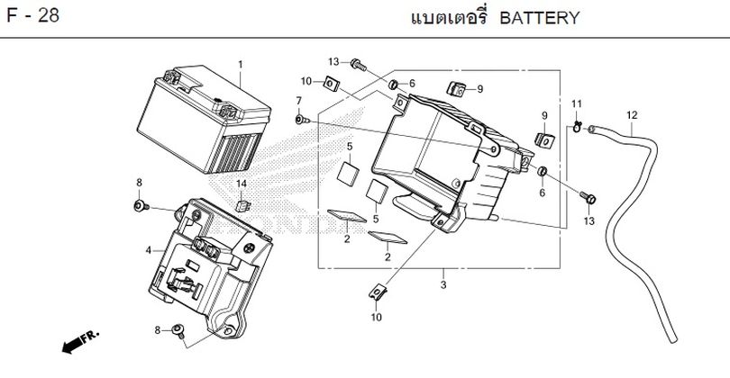 F-28 BATTERY