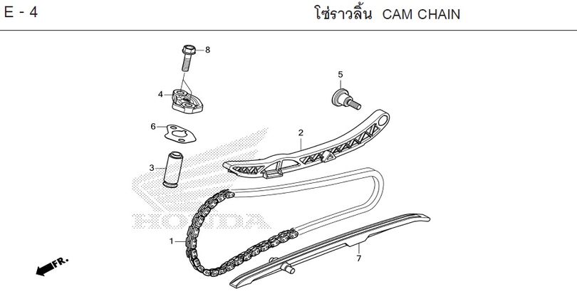 E-4 CAM CHAIN