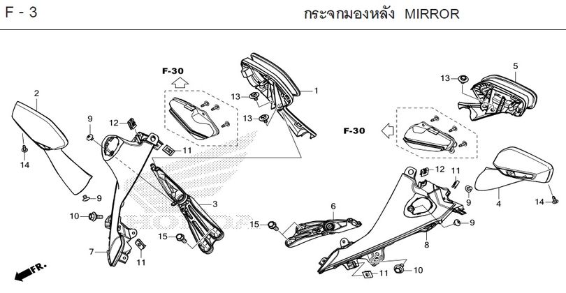 F-3 MIRROR