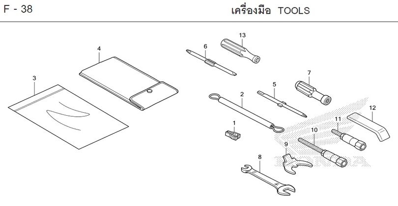 F-38 TOOLS