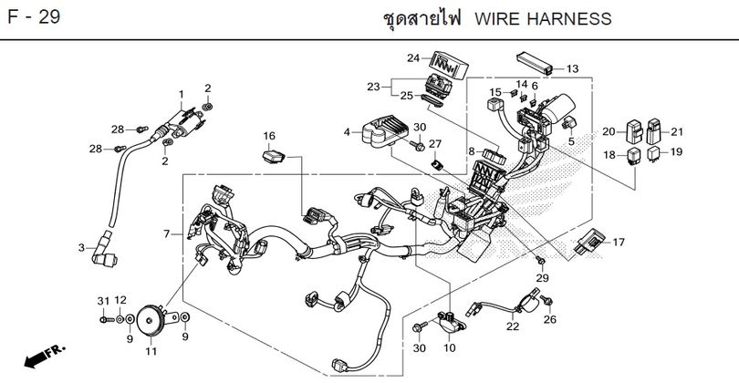 F-29 WIRE HARNESS
