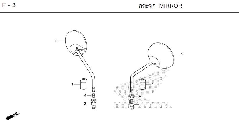 F-3 MIRROR