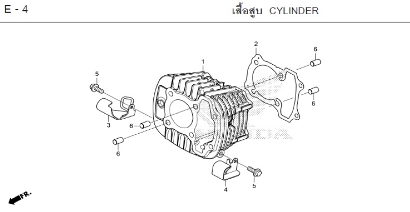 E-4 CYLINDER