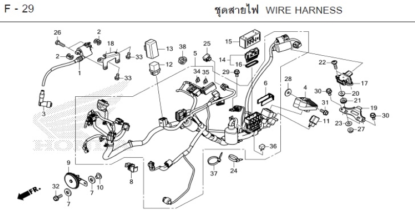 F-29 WIRE HARNESS