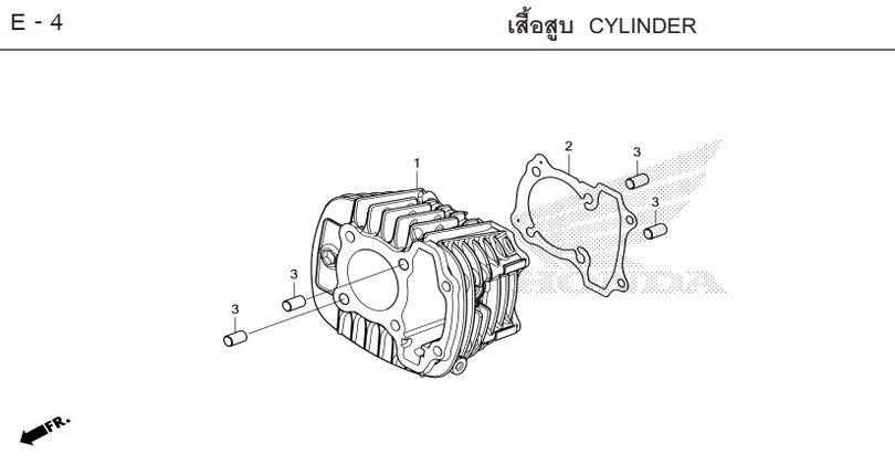 E-4 CYLINDER