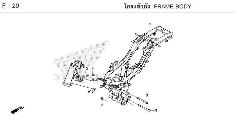 F-29 FRAME BODY