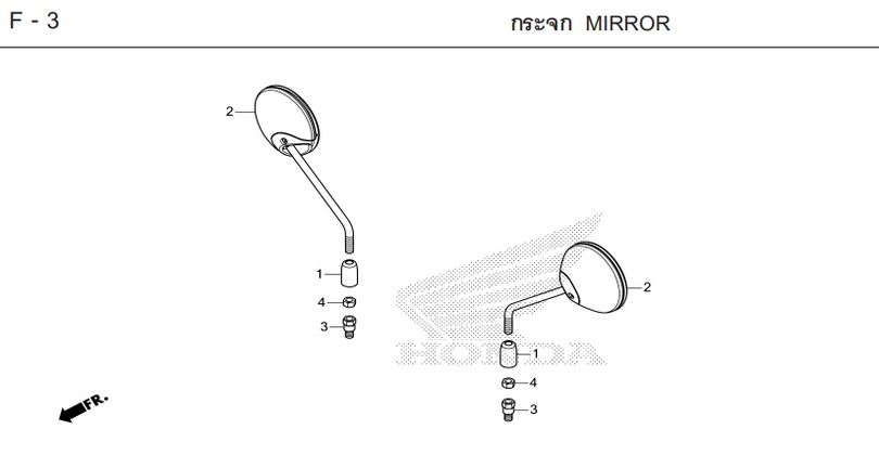 F-3 MIRROR
