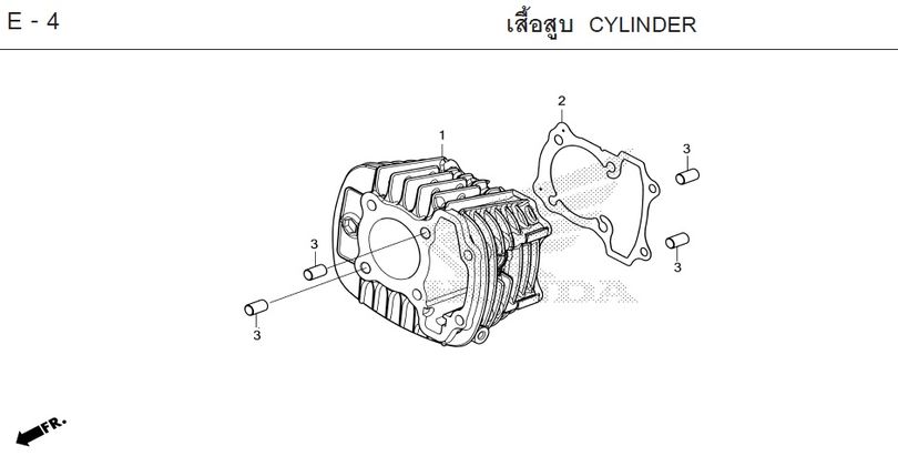 E-4 CYLINDER