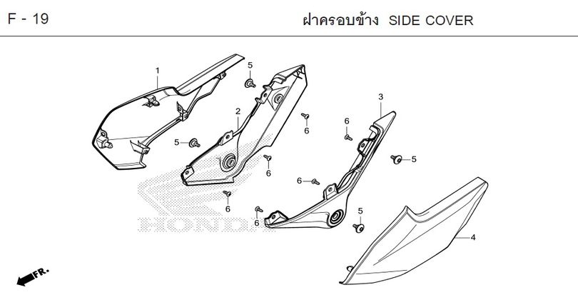 F-19 SIDE COVER