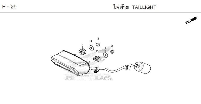 F-29 TAILLIGHT