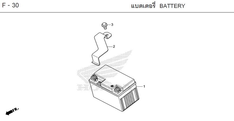 F-30 BATTERY